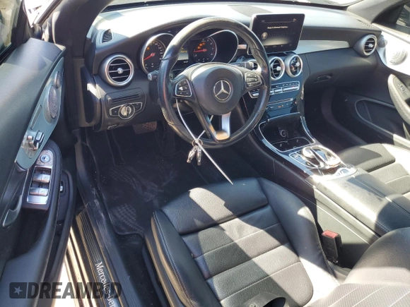 2017 Mercedes-Benz C 300 with VIN WDDWK4JB4HF501354, listed as a Copart auction lot 47032845 with 103,566 mi miles and Clean Title. Bid and sale history available at DreamBid. Image 8.