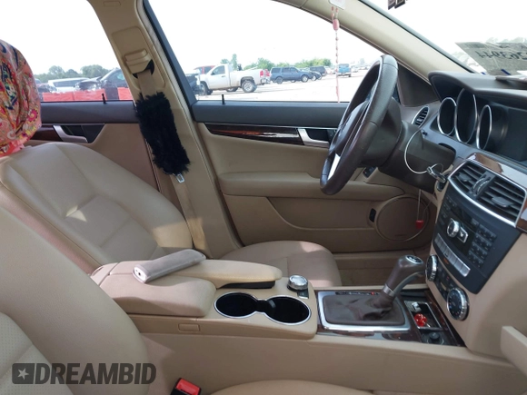 2013 Mercedes-Benz C 300 Sport with VIN WDDGF8AB8DG126573, listed as a IAAI auction lot 42263944 with 116,146 mi miles and . Bid and sale history available at DreamBid. Image 5.