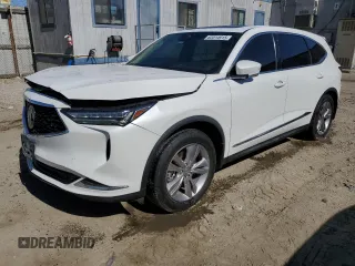 2022 Acura MDX with VIN 5J8YE1H35NL027484, listed as a Copart auction lot 63514915 with 43,724 mi miles and Salvage title. Bid and sale history available at DreamBid. Image 1.