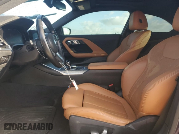 2022 BMW 2 Series M240i xDrive with VIN 3MW53CM03N8C68415, listed as a Copart auction lot 48962035 with 37,209 mi miles and Salvage title. Bid and sale history available at DreamBid. Image 7.