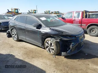 2023 Volkswagen ID.4 Pro with VIN 1V2CMPE82PC008195, listed as a IAAI auction lot 41828830 with 32,336 mi miles and . Bid and sale history available at DreamBid. Image 1.