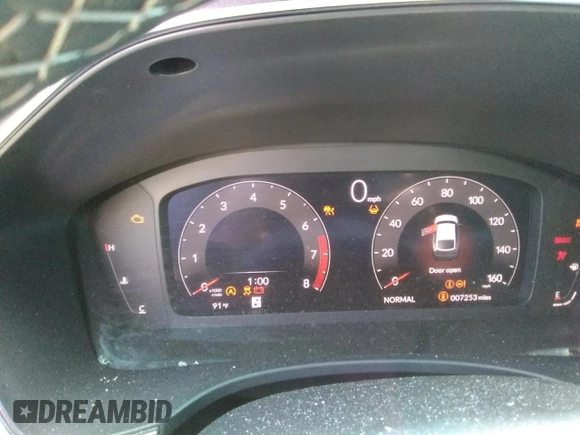 2024 Acura Integra Technology z VIN 19UDE4H67RA018751, wystawiony jako Copart lot #56177405 z przebiegiem 7 253 mil mil oraz Szkoda całkowita • Salvage title. Historia ofert i sprzedaży dostępna na DreamBid. Obrazek 9.