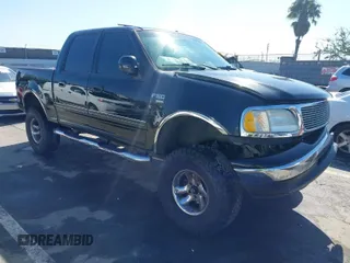 2003 Ford F-150 XLT with VIN 1FTRW07L33KA64046, listed as a IAAI auction lot 41754147 with 1 mi miles. Bid and sale history available at carsss.com. Image 1.