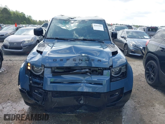 2023 Land Rover Defender X-Dynamic SE with VIN SALE27EU8P2221129, listed as a IAAI auction lot 41955991 with 25,051 mi miles and . Bid and sale history available at DreamBid. Image 6.