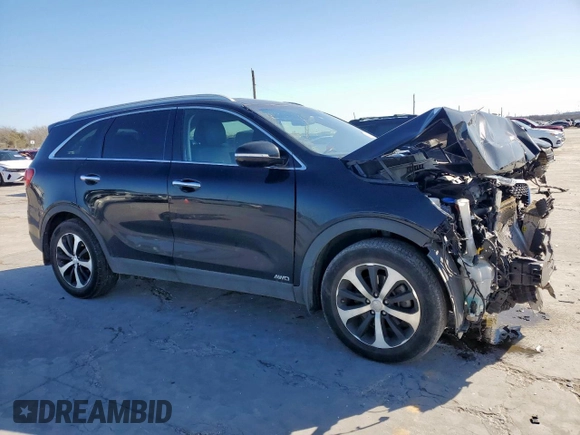 2016 Kia Sorento EX with VIN 5XYPHDA19GG025537, listed as a Copart auction lot 48769755 with 112,904 mi miles and Salvage Title. Bid and sale history available at carsss.com. Image 4.