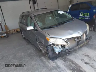 2012 Toyota Sienna LE AAS with VIN 5TDKK3DC4CS226830, listed as a IAAI auction lot 42550013 with 211,777 mi miles and . Bid and sale history available at DreamBid. Image 1.