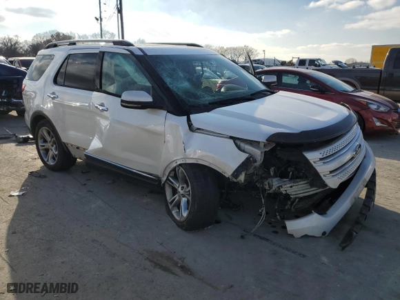 2013 Ford Explorer Limited with VIN 1FM5K8F86DGB04643, listed as a Copart auction lot 82849314 with 154,364 mi miles and Clean Title. Bid and sale history available at carsss.com. Image 4.