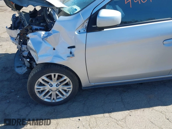 2022 Mitsubishi Mirage ES с VIN ML32FUFJ7NHF03957, выставлен на аукционе IAAI как лот 42012503 с пробегом 45 019 миль миль и . История ставок и продаж доступна на DreamBid. Изображение 16.