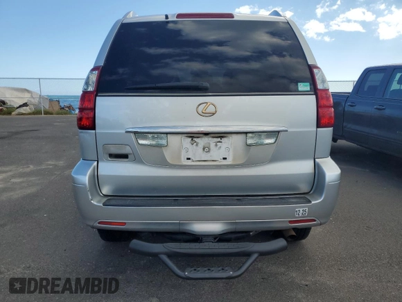 2008 Lexus GX 470 with VIN JTJBT20X680164287, listed as a Copart auction lot 46892755 with 94,815 mi miles and Salvage Title. Bid and sale history available at DreamBid. Image 6.