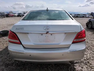 2013 Hyundai Equus Signature with VIN KMHGH4JH5DU058831, listed as a Copart auction lot 51623045 with 164,524 mi miles and Salvage Title. Bid and sale history available at DreamBid. Image 6.