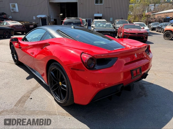 2017 Ferrari 488 z VIN ZFF79ALAXH0222413, wystawiony jako IAAI lot #42118566 z przebiegiem 35 175 mil mil oraz . Historia ofert i sprzedaży dostępna na DreamBid. Obrazek 3.