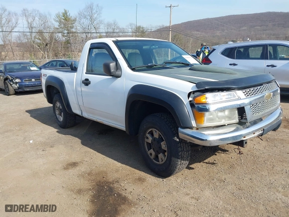 2005 Chevrolet Colorado Z85 with VIN 1GCCS148858117475, listed as a IAAI auction lot 41800558 with 90,501 mi miles. Bid and sale history available at carsss.com. Image 1.