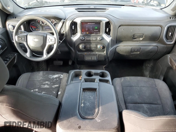 2020 Chevrolet Silverado 1500 LT with VIN 1GCRYDEDXLZ220779, listed as a Copart auction lot 46518275 with 133,306 mi miles and Salvage Title. Bid and sale history available at carsss.com. Image 8.