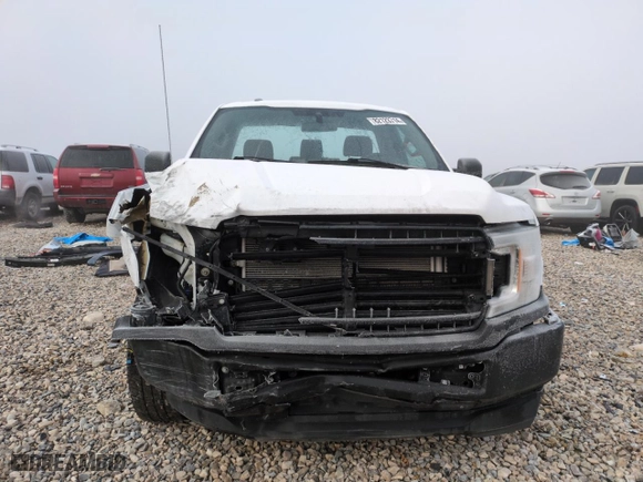 2019 Ford F-150 XL with VIN 1FTMF1CB9KKF27822, listed as a Copart auction lot 82123714 with 103,959 mi miles and Salvage Title. Bid and sale history available at carsss.com. Image 5.