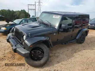 2018 Jeep Wrangler JK Unlimited Sahara with VIN 1C4BJWEG6JL850133, listed as a Copart auction lot 73607534 with 172,299 mi miles and Salvage Title. Bid and sale history available at carsss.com. Image 1.
