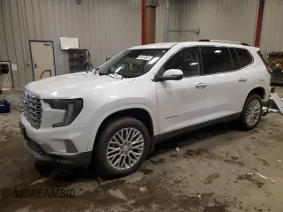 2024 GMC Acadia AWD Denali z VIN 1GKENRKS2RJ183696, wystawiony jako Copart lot #45849965 z przebiegiem 12 918 mil mil oraz Szkoda całkowita • Salvage title. Historia ofert i sprzedaży dostępna na DreamBid. Obrazek 1.