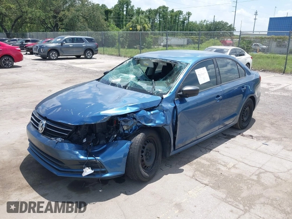 2015 Volkswagen Jetta S with VIN 3VW2K7AJ4FM269012, listed as a IAAI auction lot 42492141 with 85,651 mi miles and . Bid and sale history available at DreamBid. Image 2.