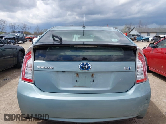 2013 Toyota Prius One with VIN JTDKN3DU2D1725401, listed as a IAAI auction lot 42066366 with 113,761 mi miles. Bid and sale history available at carsss.com. Image 17.