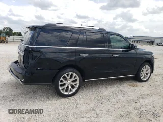 2018 Ford Expedition Limited with VIN 1FMJU1KTXJEA45498, listed as a Copart auction lot 56421775 with 125,008 mi miles and Salvage title. Bid and sale history available at DreamBid. Image 3.
