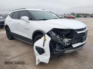 2019 Chevrolet Blazer z VIN 3GNKBBRA4KS703680, wystawiony jako IAAI lot #41555017 z przebiegiem 73 423 mil mil oraz . Historia ofert i sprzedaży dostępna na DreamBid. Obrazek 1.