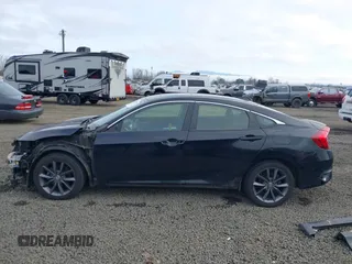 2019 Honda Civic Sedan EX with VIN JHMFC1F38KX012348, listed as a IAAI auction lot 41450738 with 105,551 mi miles. Bid and sale history available at carsss.com. Image 15.