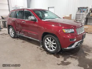 2015 Jeep Grand Cherokee Summit with VIN 1C4RJFJG9FC878469, listed as a IAAI auction lot 41538572 with 117,162 mi miles. Bid and sale history available at carsss.com. Image 1.