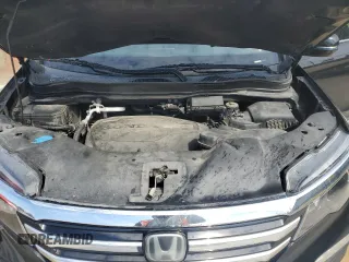 2017 Honda Pilot Touring with VIN 5FNYF6H92HB016186, listed as a Copart auction lot 46577555 with 140,195 mi miles and Salvage title. Bid and sale history available at DreamBid. Image 12.