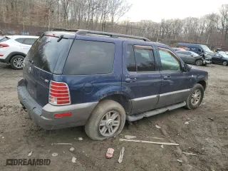 2003 Mercury Mountaineer Convenience with VIN 4M2ZU86KX3UJ16073, listed as a Copart auction lot 46263035 with 0 mi miles and Salvage Title. Bid and sale history available at carsss.com. Image 3.