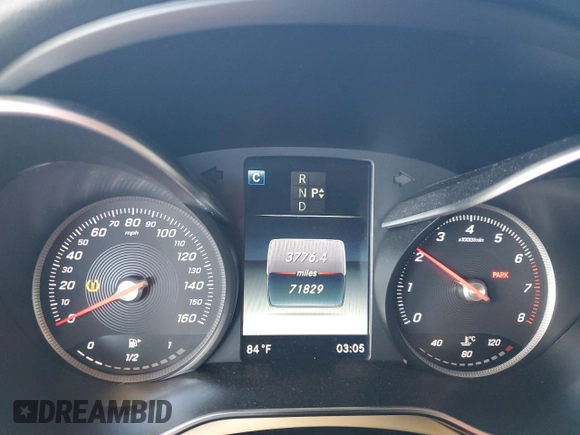 2017 Mercedes-Benz C 300 с VIN WDDWJ4KB5HF408991, выставлен на аукционе Copart как лот 60410545 с пробегом 71 829 миль миль и Списание • Salvage title. История ставок и продаж доступна на DreamBid. Изображение 9.