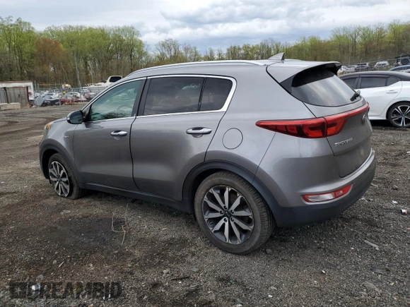 2019 Kia Sportage EX with VIN KNDPNCACXK7542002, listed as a Copart auction lot 53249515 with 110,708 mi miles and Salvage title. Bid and sale history available at DreamBid. Image 2.