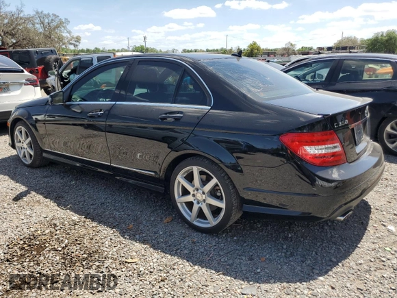 2014 Mercedes-Benz C 350 Sport with VIN WDDGF5HBXEA905028, listed as a Copart auction lot 51696165 with 111,620 mi miles and Salvage Title. Bid and sale history available at DreamBid. Image 2.