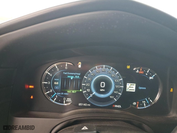 2017 Cadillac Escalade Platinum with VIN 1GYS4DKJ4HR234931, listed as a Copart auction lot 76974884 with 85,140 mi miles and Salvage Title. Bid and sale history available at carsss.com. Image 9.