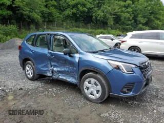 2024 Subaru Forester with VIN JF2SKAAC4RH483493, listed as a Copart auction lot 61174515 with 9,481 mi miles and Salvage title. Bid and sale history available at DreamBid. Image 4.