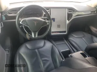 2014 Tesla Model S 60 with VIN 5YJSA1S16EFP50982, listed as a Copart auction lot 54426015 with 76,515 mi miles and Salvage title. Bid and sale history available at DreamBid. Image 8.
