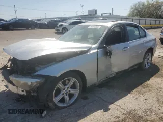 2014 BMW 3 Series 320i xDrive with VIN WBA3C3G58ENS70849, listed as a Copart auction lot 52045365 with 0 mi miles and Salvage Title. Bid and sale history available at carsss.com. Image 1.