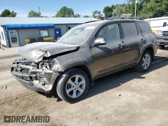 2011 Toyota RAV4 Limited with VIN 2T3DF4DV1BW141378, listed as a Copart auction lot 58065375 with 105,454 mi miles and Salvage title. Bid and sale history available at DreamBid. Image 1.