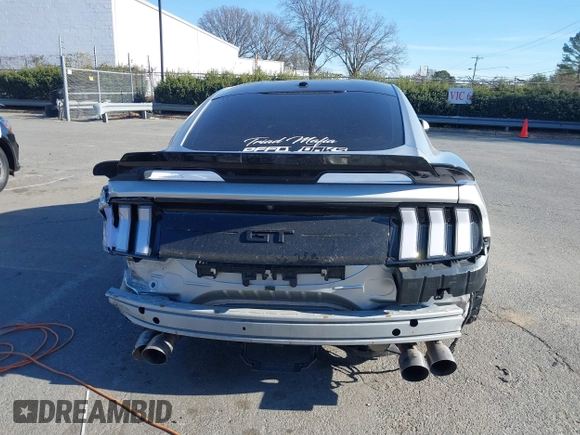 2018 Ford Mustang GT with VIN 1FA6P8CF4J5144438, listed as a IAAI auction lot 41338421 with 87,687 mi miles and . Bid and sale history available at carsss.com. Image 15.