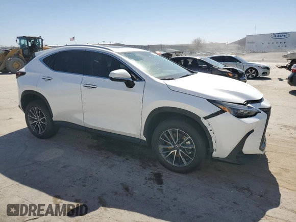 2025 Lexus NX with VIN 2T2GKCEZ8SC049176, listed as a Copart auction lot 48203265 with 314 mi miles and Salvage Title. Bid and sale history available at carsss.com. Image 4.