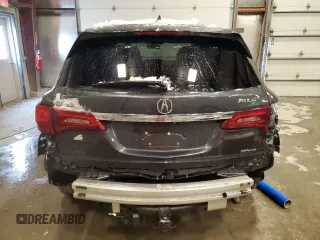 2016 Acura MDX w/Tech with VIN 5FRYD4H40GB001147, listed as a Copart auction lot 50178505 with 157,768 mi miles and Clean Title. Bid and sale history available at carsss.com. Image 6.