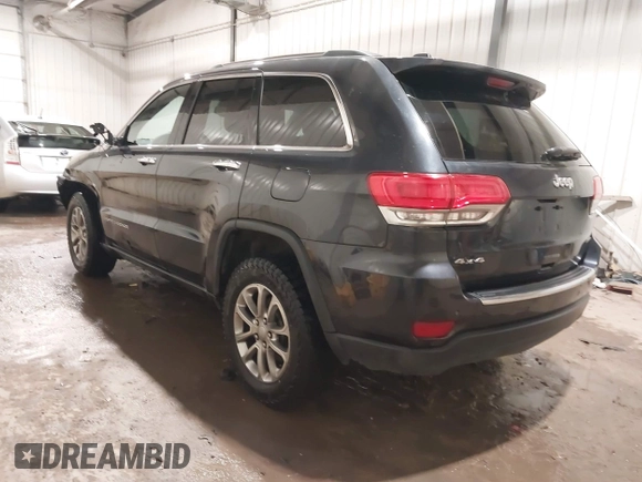 2016 Jeep Grand Cherokee Limited 75th Anniversary with VIN 1C4RJFBG7GC392288, listed as a IAAI auction lot 41560116 with 127,304 mi miles and . Bid and sale history available at DreamBid. Image 3.