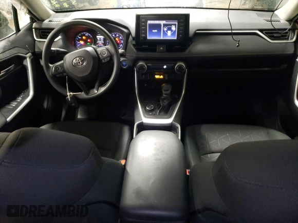 2019 Toyota RAV4 Hybrid XLE with VIN JTMRWRFV7KD006581, listed as a Copart auction lot 48137945 with 73,105 mi miles and Salvage Title. Bid and sale history available at carsss.com. Image 8.