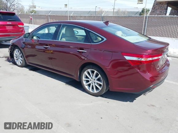 2015 Toyota Avalon Limited with VIN 4T1BK1EB8FU181008, listed as a IAAI auction lot 41850174 with 71,921 mi miles and . Bid and sale history available at DreamBid. Image 3.