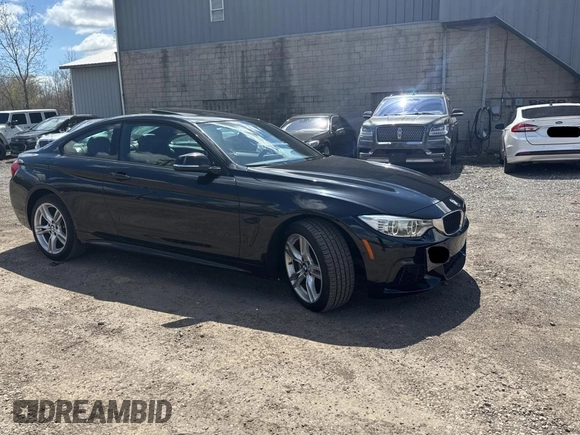 2015 BMW 4 Series 435i xDrive с VIN WBA3R5C54FK371826, выставлен на аукционе Copart как лот 53507455 с пробегом 49 780 миль миль и Списание • Salvage title. История ставок и продаж доступна на DreamBid. Изображение 1.