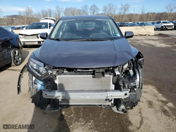 2022 Honda HR-V LX with VIN 3CZRU6H30NM774096, listed as a Copart auction lot 86548404 with 40,441 mi miles and Salvage Title. Bid and sale history available at carsss.com. Image 5.