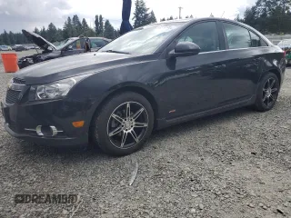 2014 Chevrolet Cruze 2LT with VIN 1G1PE5SB2E7364598, listed as a Copart auction lot 61970575 with 150,937 mi miles and Salvage title. Bid and sale history available at DreamBid. Image 1.