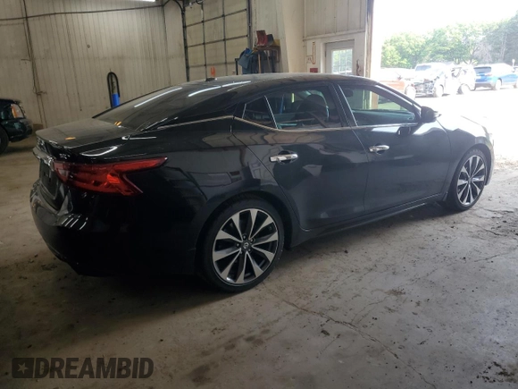 2017 Nissan Maxima SV z VIN 1N4AA6AP0HC402892, wystawiony jako Copart lot #58530165 z przebiegiem 100 628 mil mil oraz Szkoda całkowita • Salvage title. Historia ofert i sprzedaży dostępna na DreamBid. Obrazek 3.
