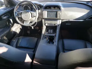 2018 Jaguar F-Pace 35t Prestige with VIN SADCK2EV5JA256691, listed as a Copart auction lot 87506915 with 64,182 mi miles and Salvage title. Bid and sale history available at DreamBid. Image 8.