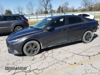 2022 Hyundai Elantra SEL with VIN 5NPLM4AG4NH061429, listed as a Copart auction lot 49310885 with 24,757 mi miles and Salvage Title. Bid and sale history available at carsss.com. Image 1.