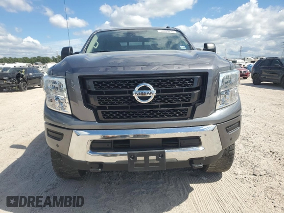2021 Nissan Titan SV with VIN 1N6AA1FB4MN519784, listed as a Copart auction lot 74893744 with 45,245 mi miles and Salvage title. Bid and sale history available at DreamBid. Image 5.