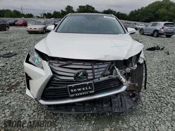 2019 Lexus RX 350 z VIN 2T2ZZMCA5KC126223, wystawiony jako Copart lot #58490045 z przebiegiem 78 134 mil mil oraz Szkoda całkowita • Salvage title. Historia ofert i sprzedaży dostępna na DreamBid. Obrazek 5.